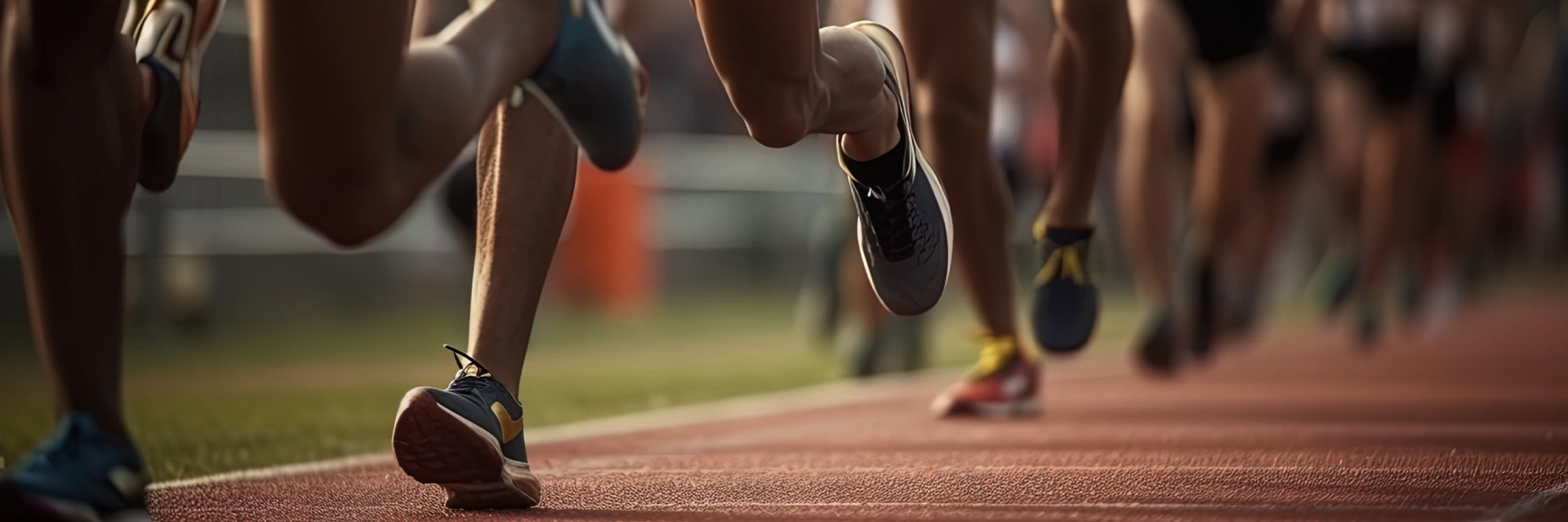 Running feet to represent building momentum